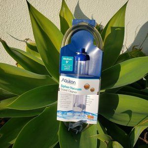 New Aqueon Aquarium Fish Tank Siphon Vacuum Gravel Cleaner Hand syphon pump hose